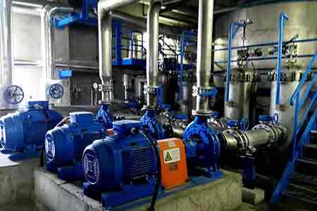 KCC系列化工泵在玖龍紙業(yè)（沈陽(yáng)）有限公司使用現(xiàn)場(chǎng)