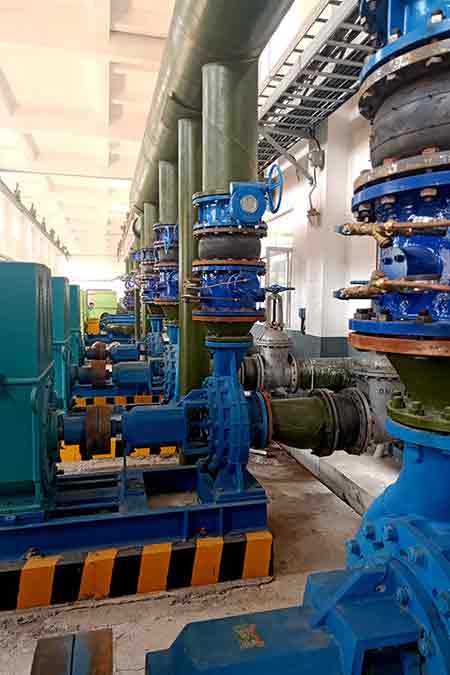 KCP系列單級(jí)離心泵在唐山東海鋼鐵集團(tuán)有限公司煉鋼廠4期使用現(xiàn)場(chǎng)