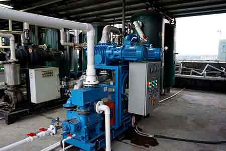 肯富來液環泵機組在東莞邁科（鋰電池廠）使用現場