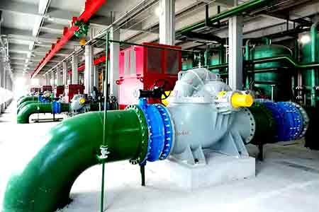 KPS系列單級(jí)雙吸離心泵在東北制藥使用現(xiàn)場(chǎng)